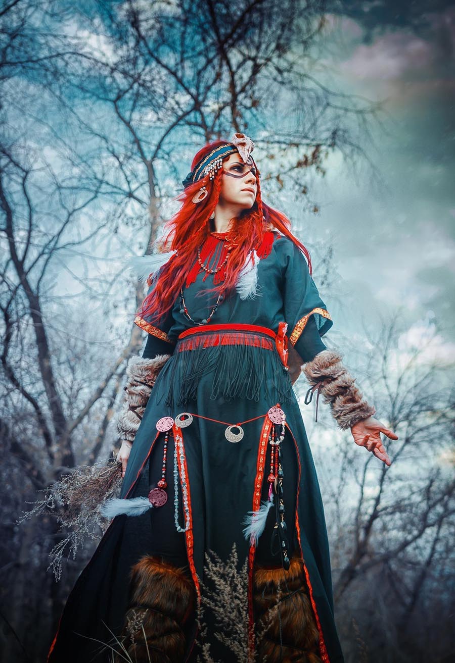 Girls in Slavic costumes underwear in Guarulhuis